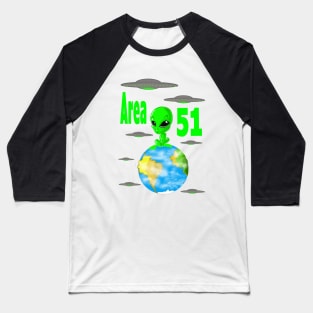 Alien baby invasion Baseball T-Shirt